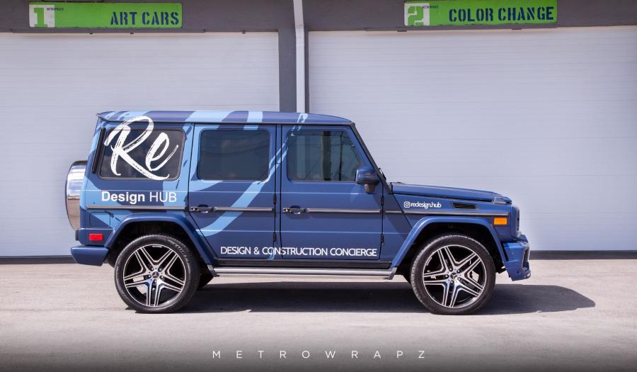  Mercedes-Benz G550 by MertoWrapz (W463) 2019 года  (фото 4 из 7)